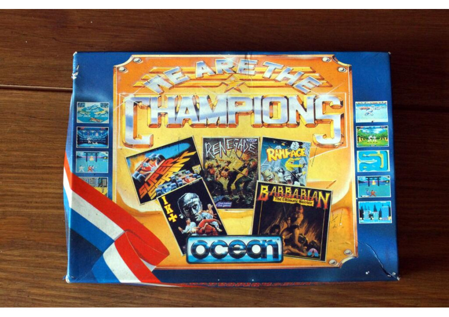 WE ARE THE CHAMPIONS - 5 GAMES - Sinclair ZX Spectrum Ocean - twin